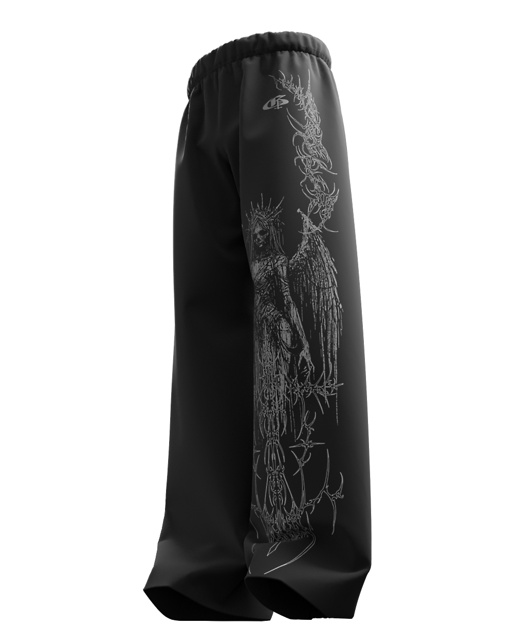 Crown Unisex Straight Fit Baggy Pants