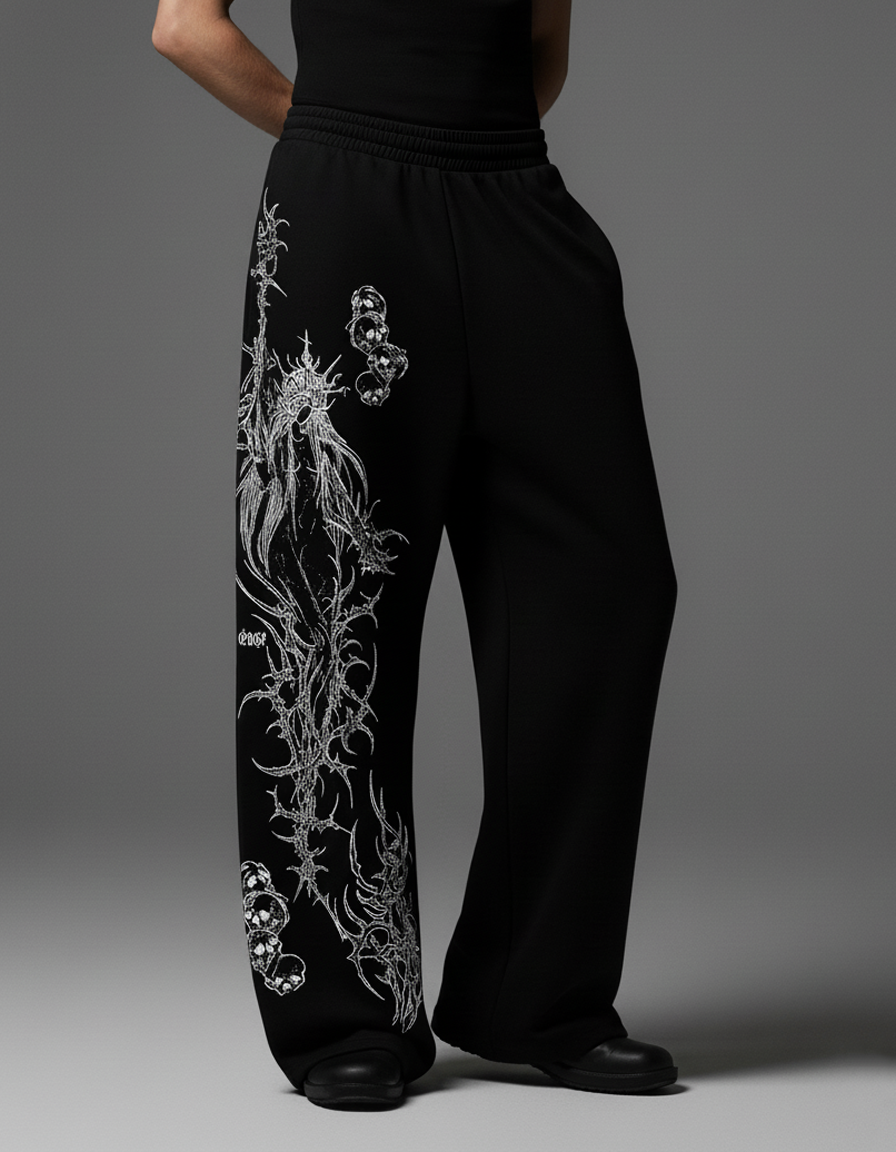 Decay Unisex Straight Fit Baggy Pants