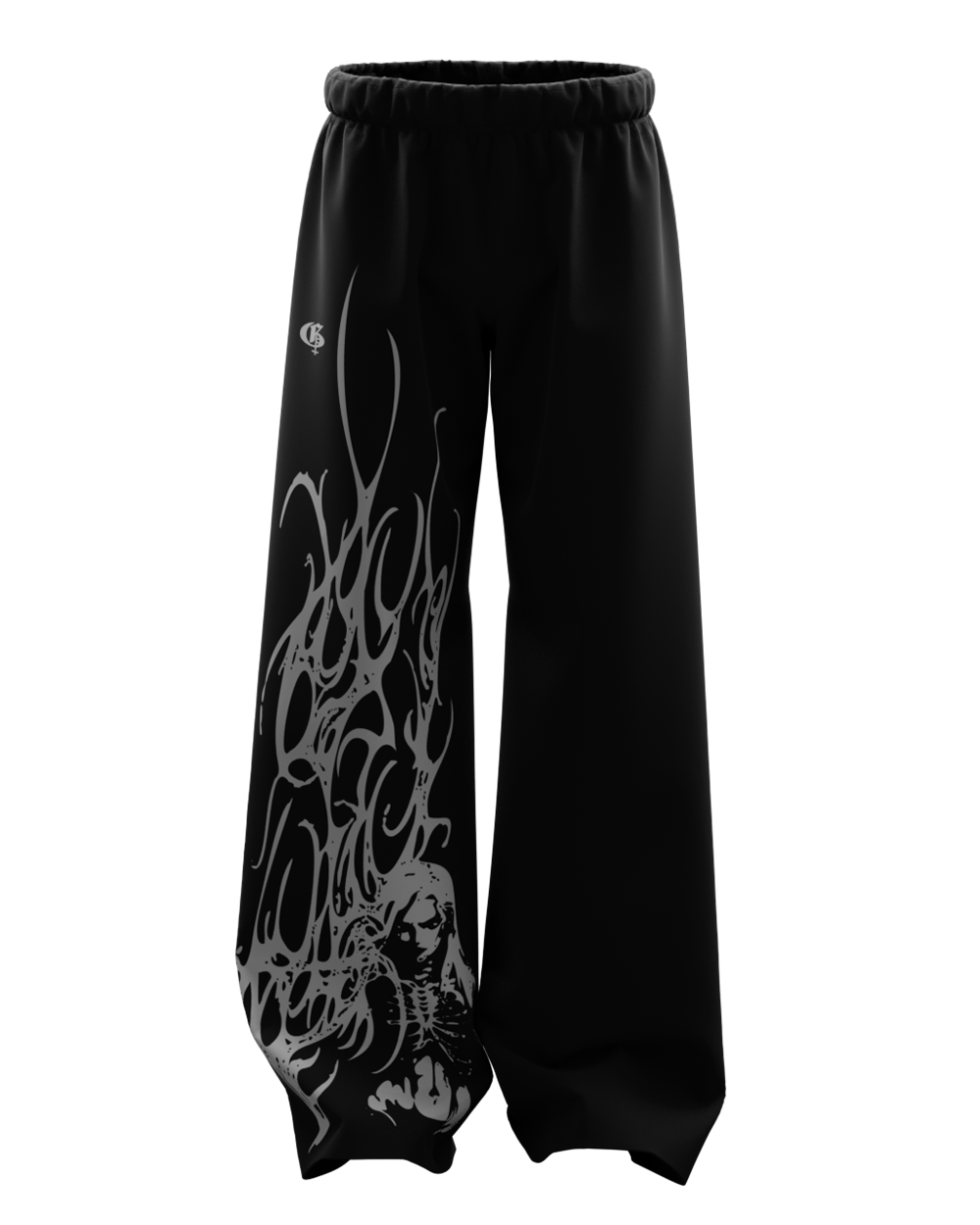 Kazi Unisex Straight Fit Baggy Pants