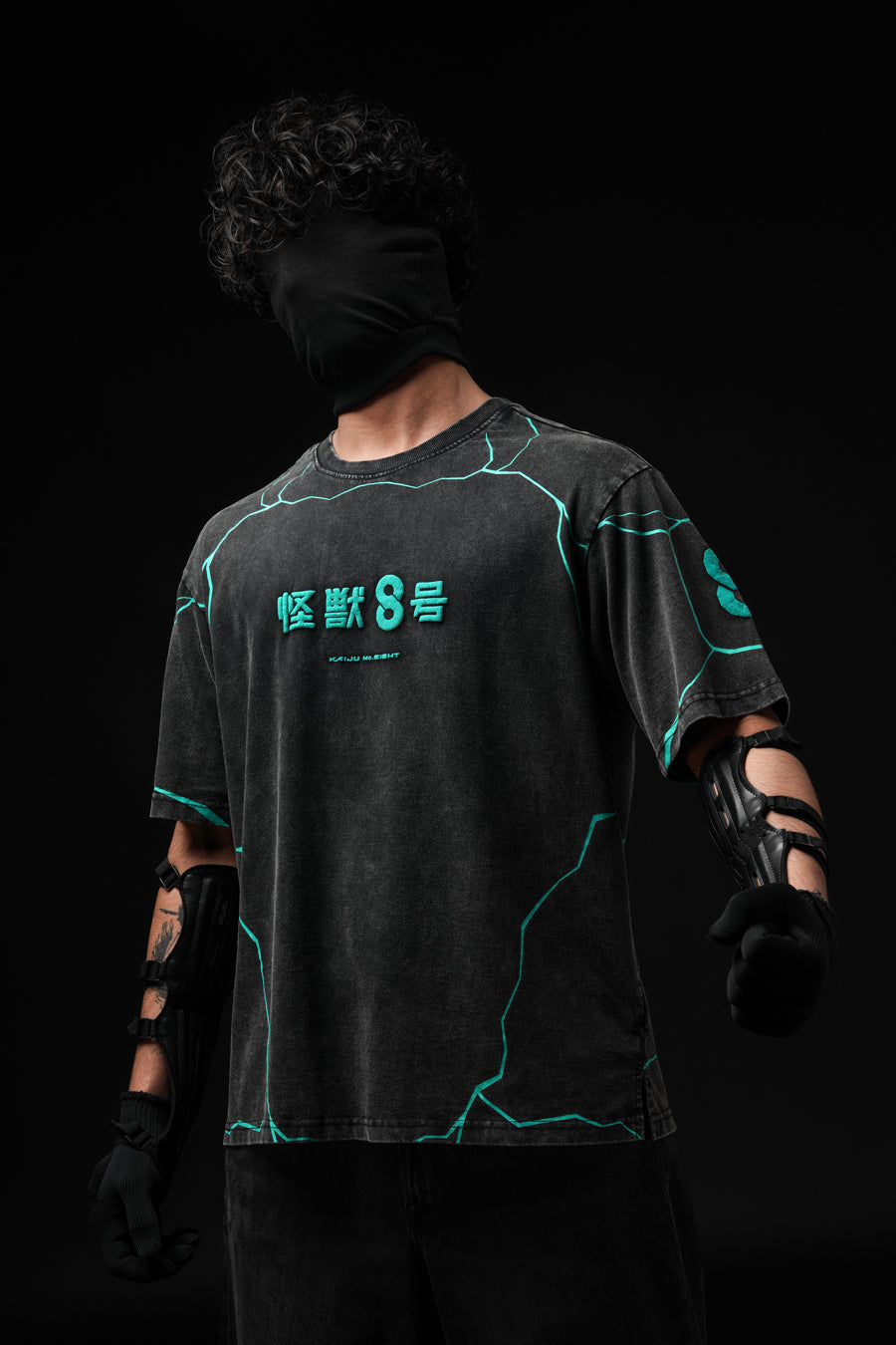 Kaiju V1 - Anime Oversized T-shirt